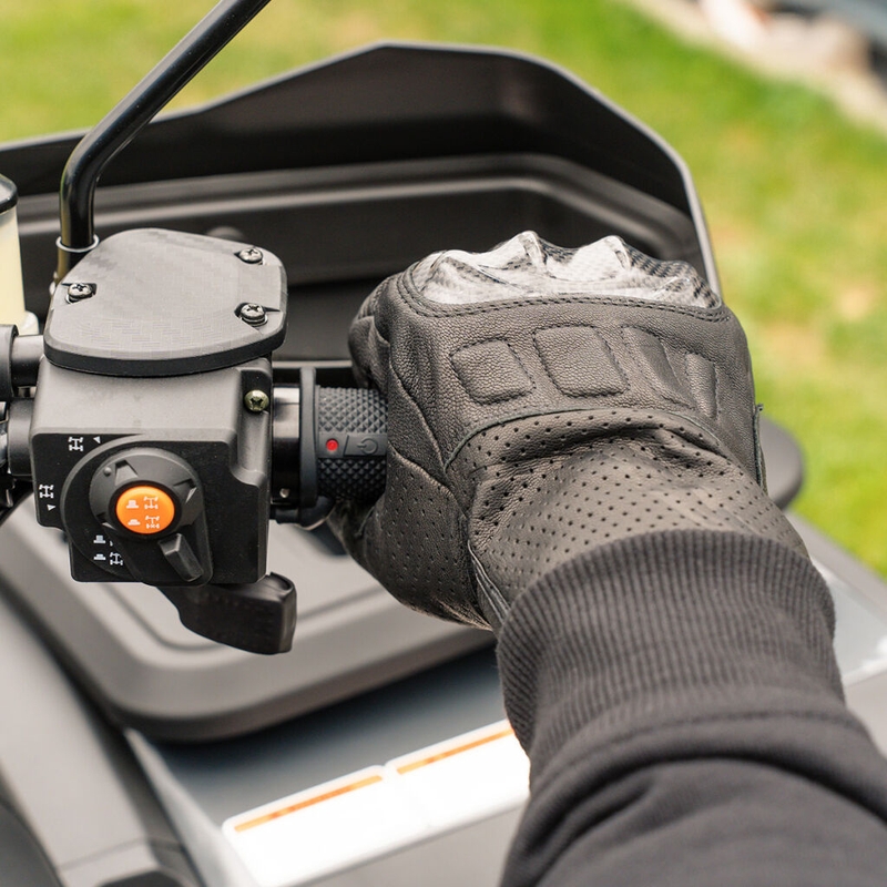 Podgrzewane uchwyty ATV SHARK Lock-On ze zintegrowanymi elementami sterującymi + podgrzewanie kciuka i siedzenia