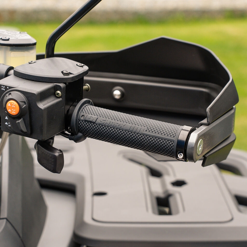 Podgrzewane uchwyty ATV SHARK Lock-On ze zintegrowanymi elementami sterującymi + podgrzewacz kciuka
