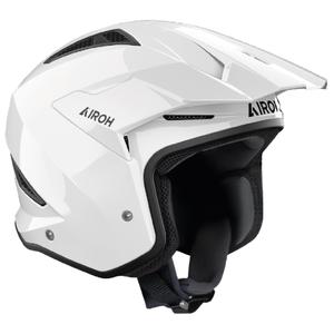 Kask motocyklowy do trialu Airoh TRR 2 Kolor biały