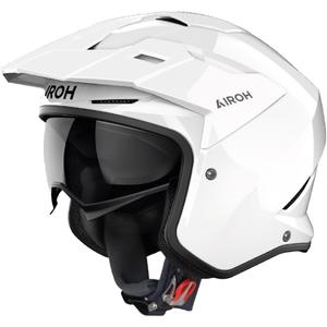Kask motocyklowy do prób Airoh Kombakt Color biały