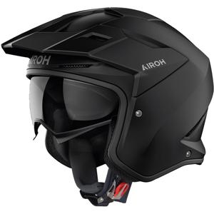 Kask motocyklowy do prób Airoh Kombakt Color matowy czarny