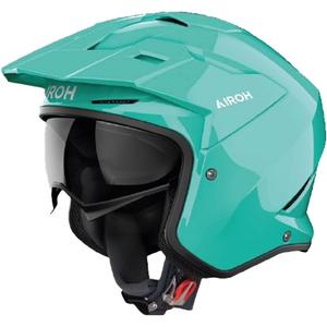 Kask motocyklowy do prób Airoh Kombakt Kolor akwamaryn