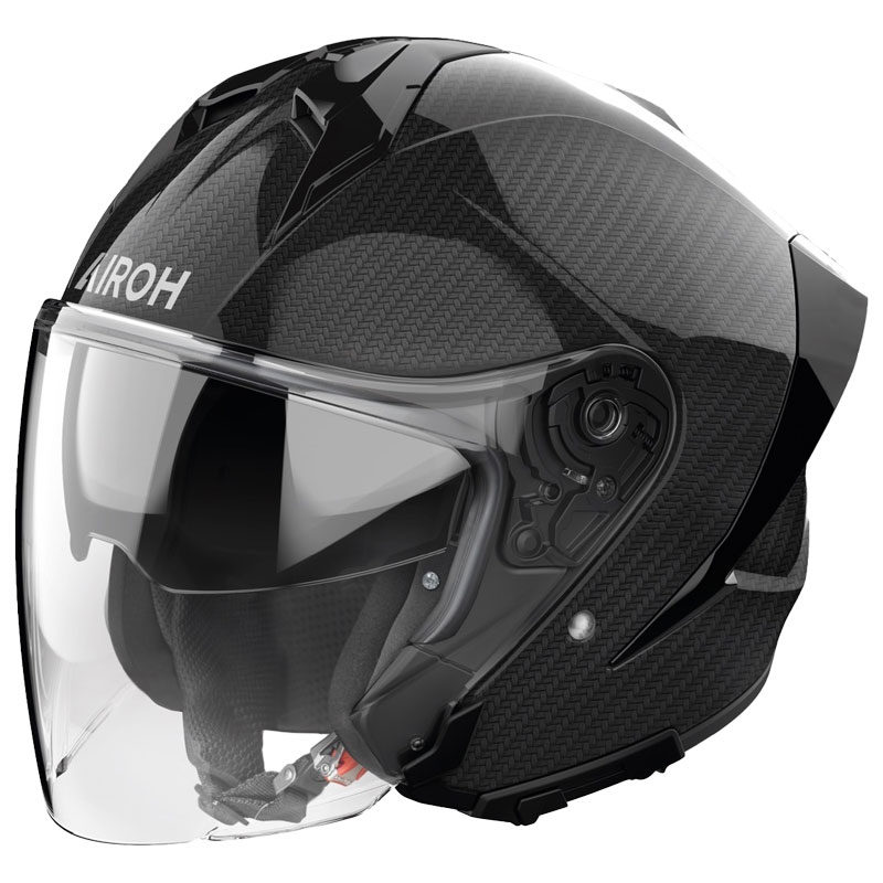 Kask motocyklowy otwarty Airoh H21 Carbon czarny