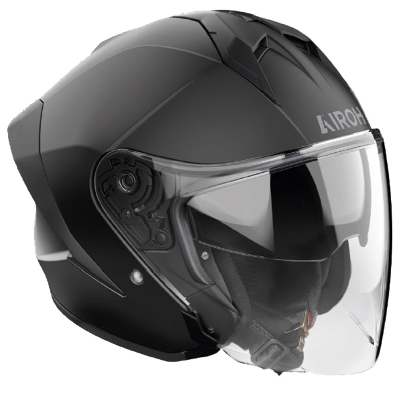 Airoh H21 Color Otwarty Kask Motocyklowy Matowy Czarny
