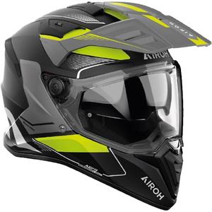 Kask motocyklowy enduro Airoh Bandit Tune matowy żółty