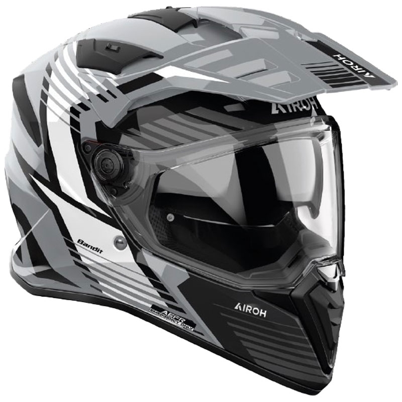 Kask motocyklowy enduro Airoh Bandit Spicy Grey