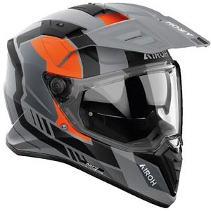 Kask motocyklowy Airoh Bandit Horn Enduro Matte Orange