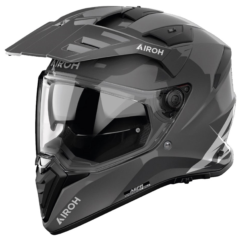 Kask motocyklowy enduro Airoh Bandit Kolor ciemnoszary