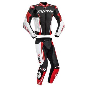 Kombinezon motocyklowy IXON Vortex 2 czarno-biało-czerwony wyprzedaż