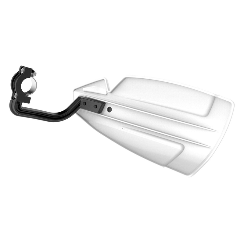 Handguard POLISPORT HAMMER with universal plastic mounting kit Nardo Grey