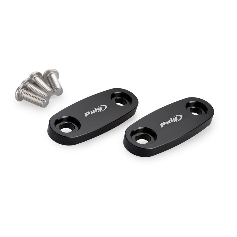 Mirrors caps PUIG black