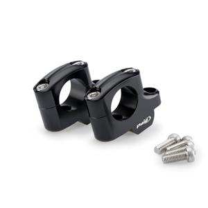 Risers PUIG PULLBACK 21801N black height 20mm, d 32mm