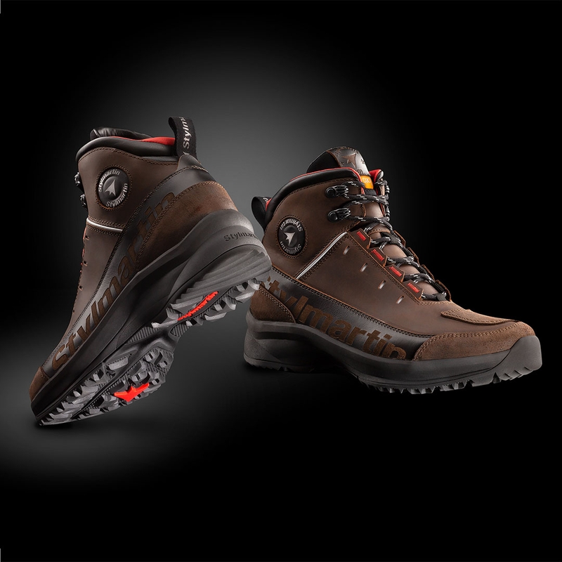 Buty motocyklowe Stylmartin Vertigo WP brązowe