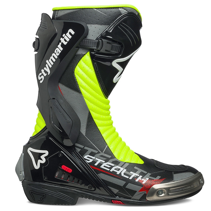Stylmartin Stealth Evo Air buty motocyklowe czarno-fluo żółte