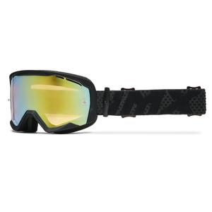 Gogle motocrossowe iMX Endurance Flip czarno-czarne z pleksiglasem irydowym