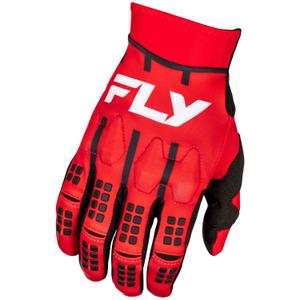 Rękawice motocrossowe FLY Racing Evolution DST czerwono-biało-czarne