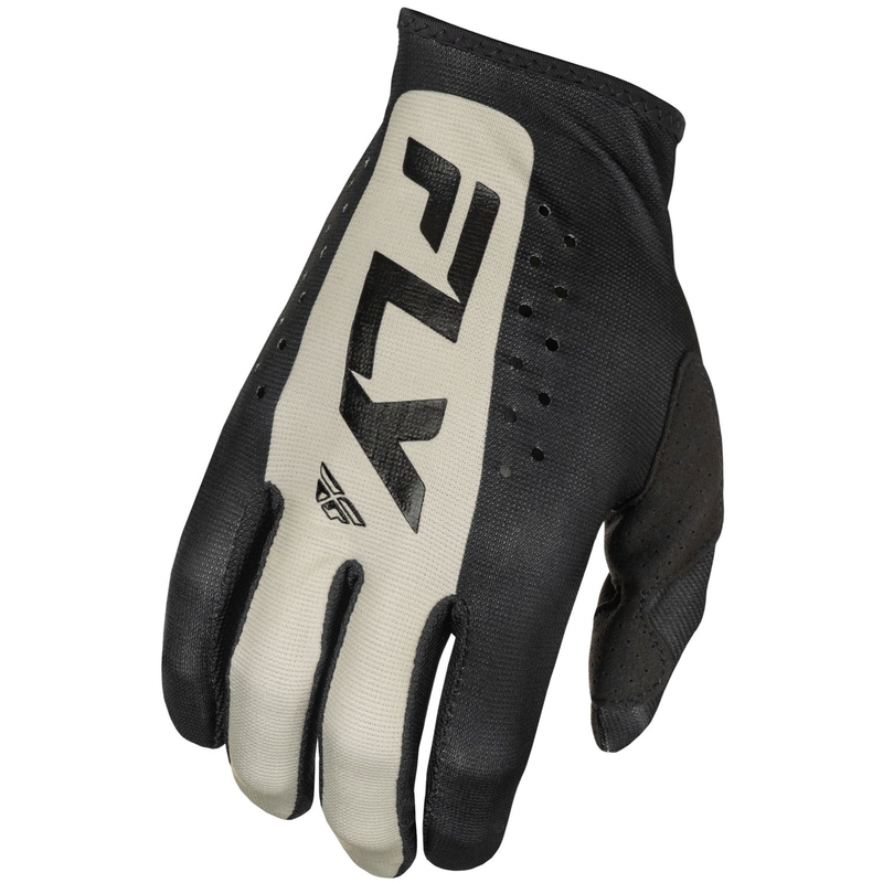 Rękawice motocrossowe FLY Racing Lite czarno-szare