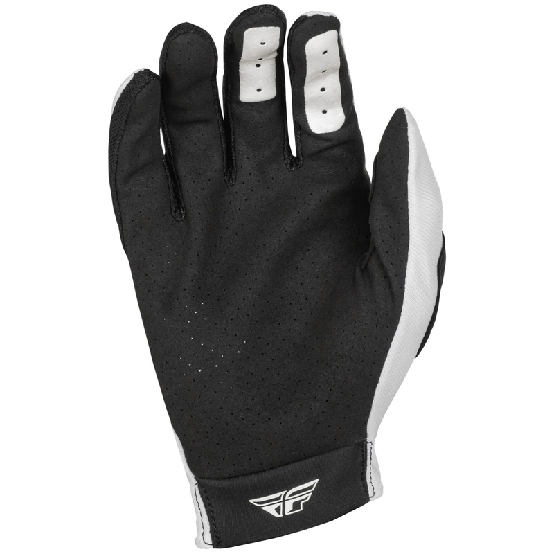 Rękawice motocrossowe FLY Racing Lite biało-czarne