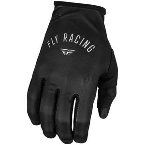 Rękawice motocrossowe damskie FLY Racing Lite czarno-szare