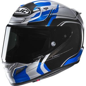 Kask motocyklowy integralny HJC RPHA 12 Lawin szaro-niebiesko-czarny