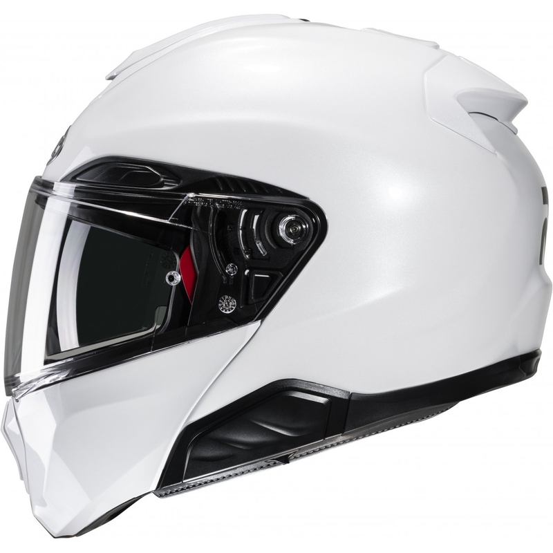 Kask motocyklowy HJC RPHA 91 Solid z klapką perłowo-biały