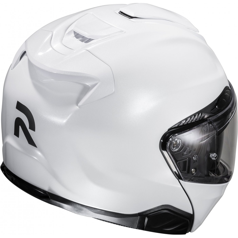 Kask motocyklowy HJC RPHA 91 Solid z klapką perłowo-biały