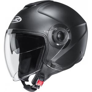 Kask motocyklowy otwarty HJC i40N Solid półpłaski czarny