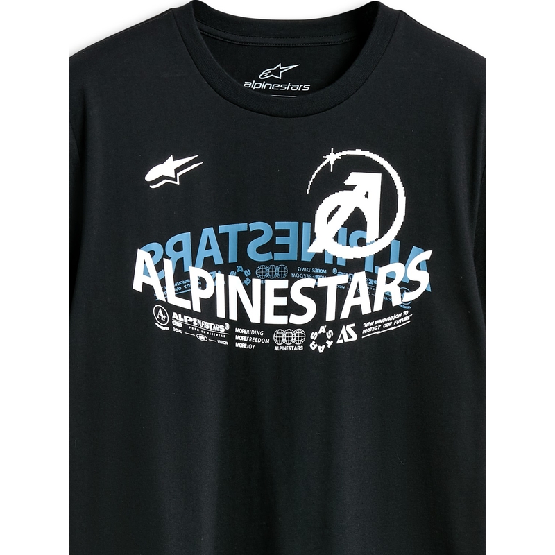 Koszulka Alpinestars Semicircle CSF czarna