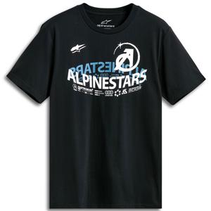 Koszulka Alpinestars Semicircle CSF czarna