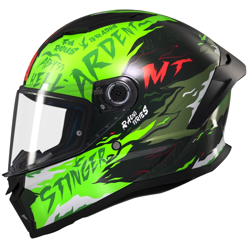 Kask motocyklowy integralny MT Stinger 2 Ardent green