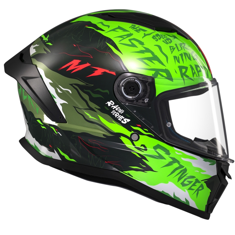 Kask motocyklowy integralny MT Stinger 2 Ardent green