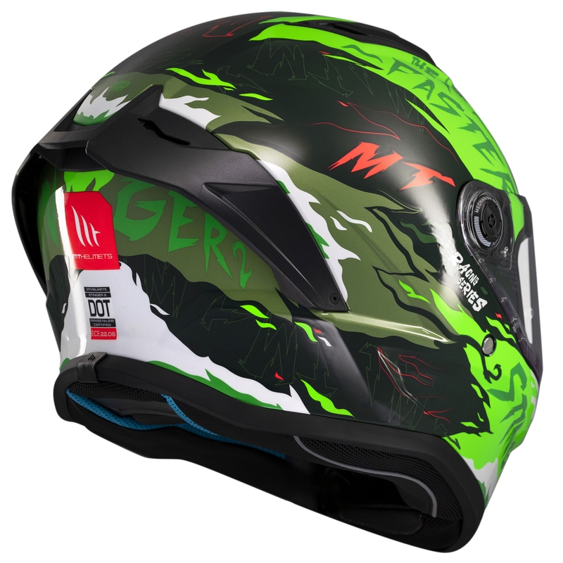 Kask motocyklowy integralny MT Stinger 2 Ardent green