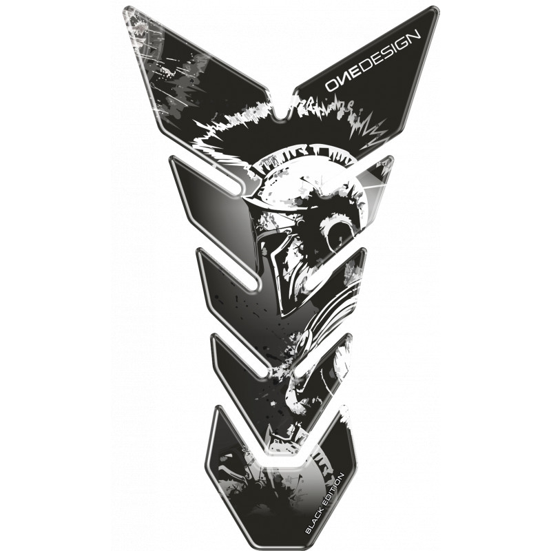 Naklejka na zbiornik paliwa Print Black edition - Gladiator