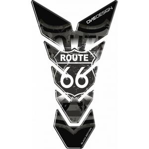Naklejka na zbiornik paliwa Wydrukuj Czarna edycja - Route 66
