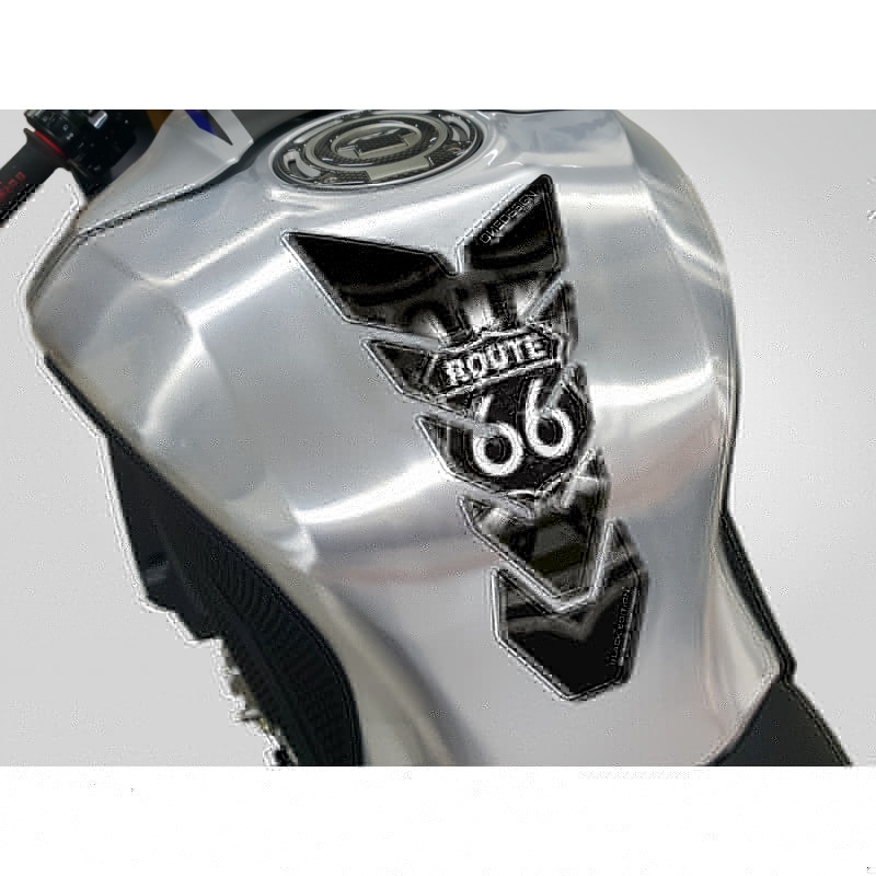 Naklejka na zbiornik paliwa Wydrukuj Czarna edycja - Route 66