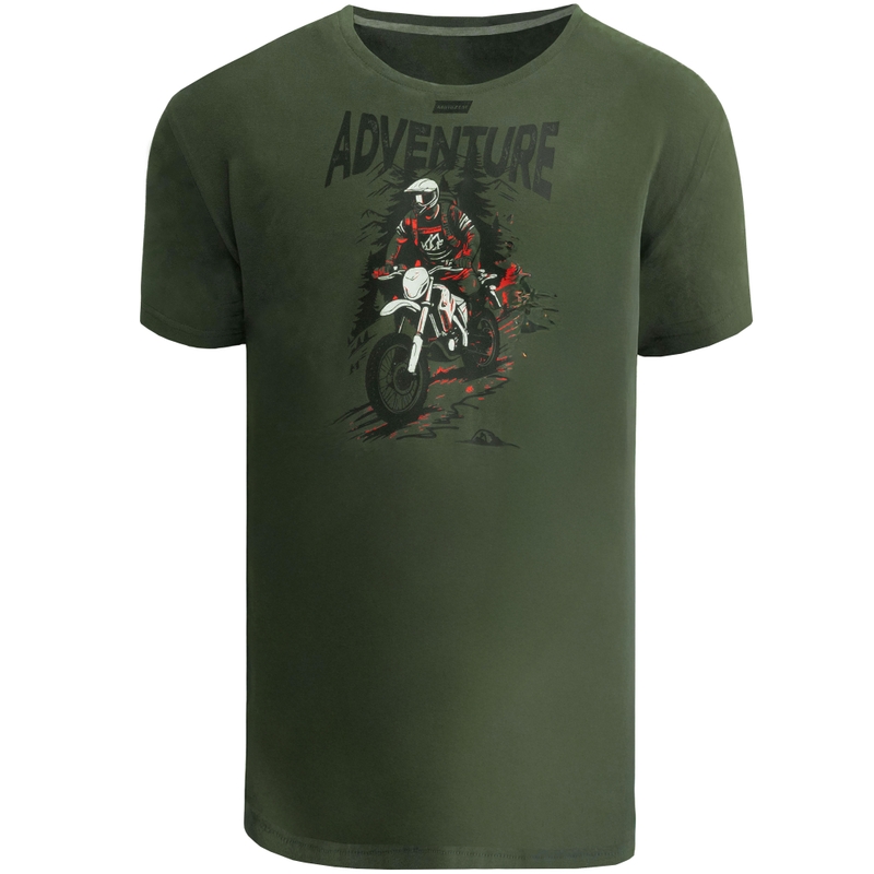 Koszulka Motozem Adventure zielona