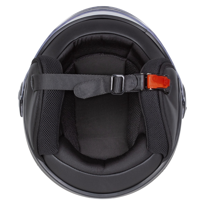 Kask otwarty ZED C35 różowo-czarny