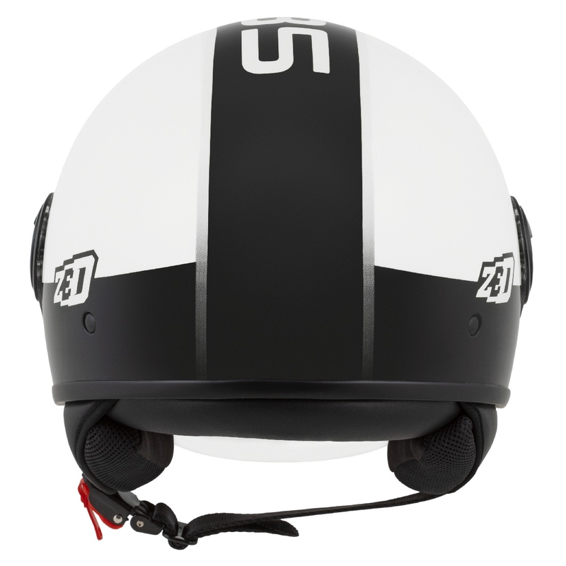 Kask otwarty ZED C35 biało-czarny