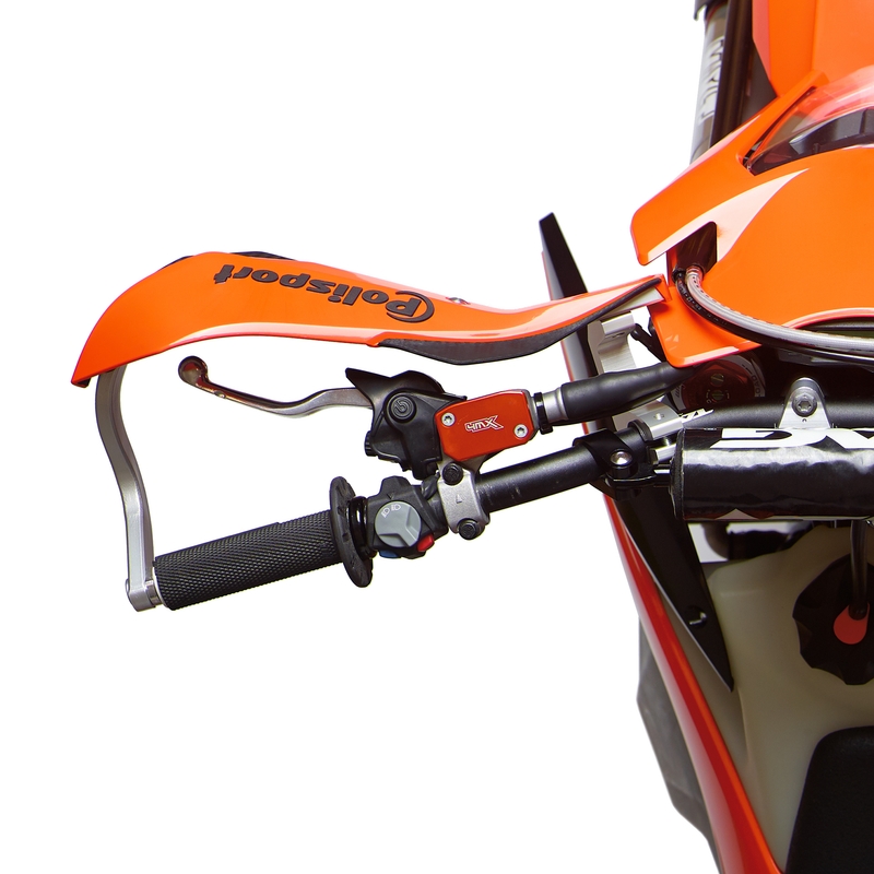 Handguard POLISPORT TRAIL BLAZER with universal mounting kit Black/black