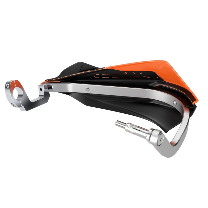 Handguard POLISPORT TRAIL BLAZER with universal mounting kit Red/black