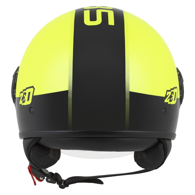 Kask otwarty ZED C35 fluo żółto-czarny