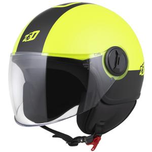 Kask otwarty ZED C35 fluo żółto-czarny
