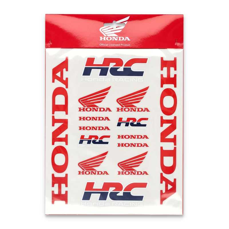Naklejki Honda HRC DUŻY ZESTAW NAKLEJEK wielokolorowe