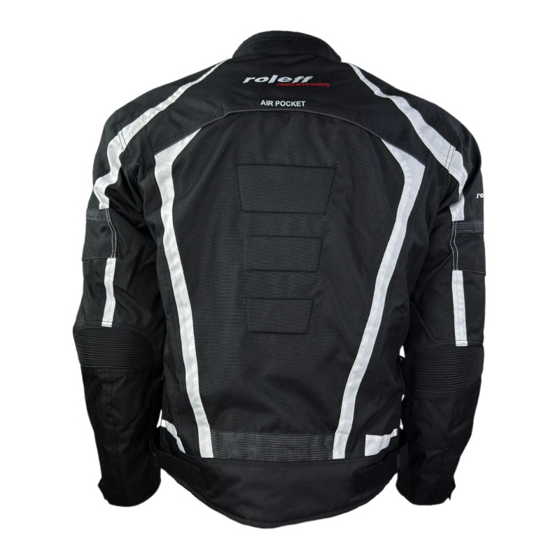 Kurtka motocyklowa Roleff Kodra RO546 czarno-biała