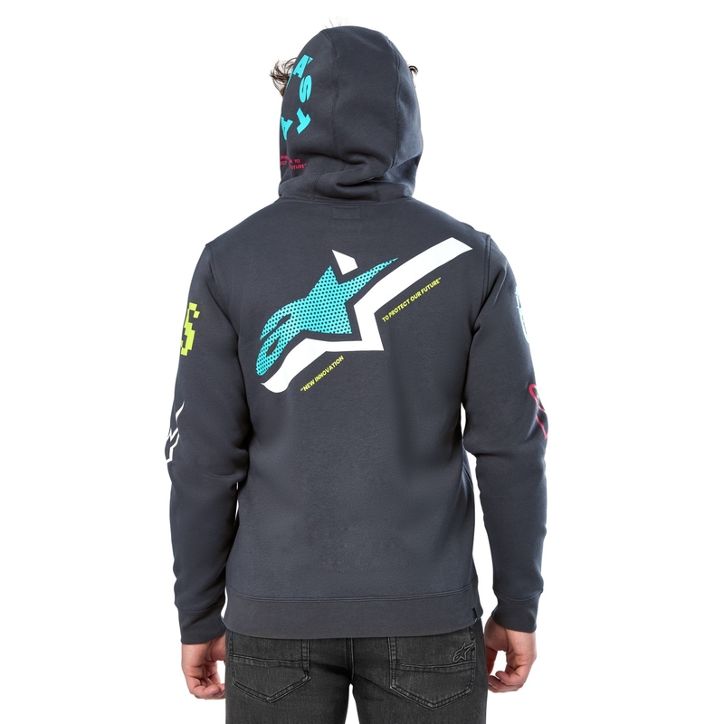 Bluza z kapturem Alpinestars Varigate ciemnoszara