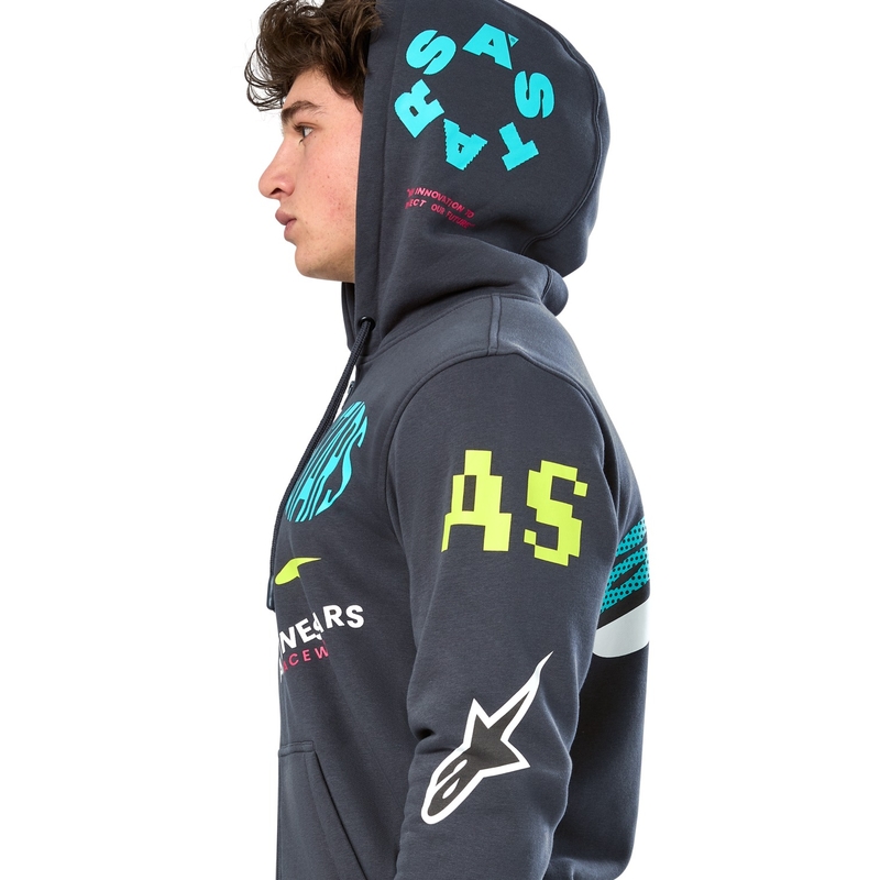 Bluza z kapturem Alpinestars Varigate ciemnoszara