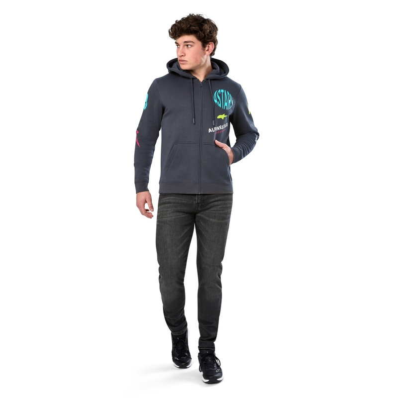 Bluza z kapturem Alpinestars Varigate ciemnoszara