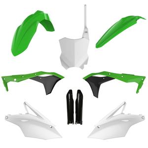 Plastic body kit POLISPORT 91490 OEM color 17-18
