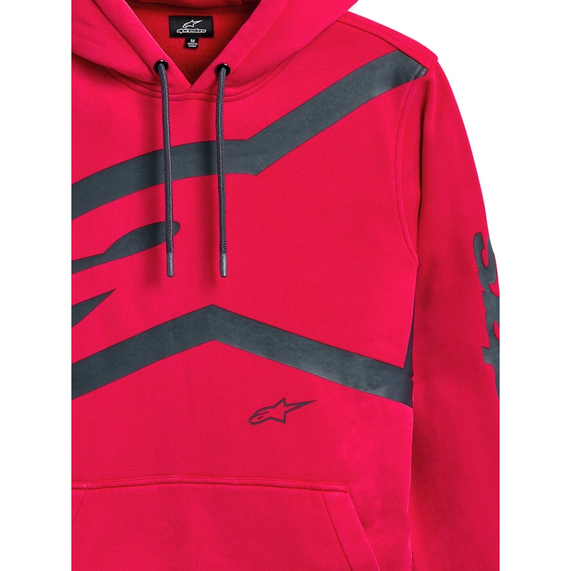Bluza z kapturem Alpinestars Unbound czerwona