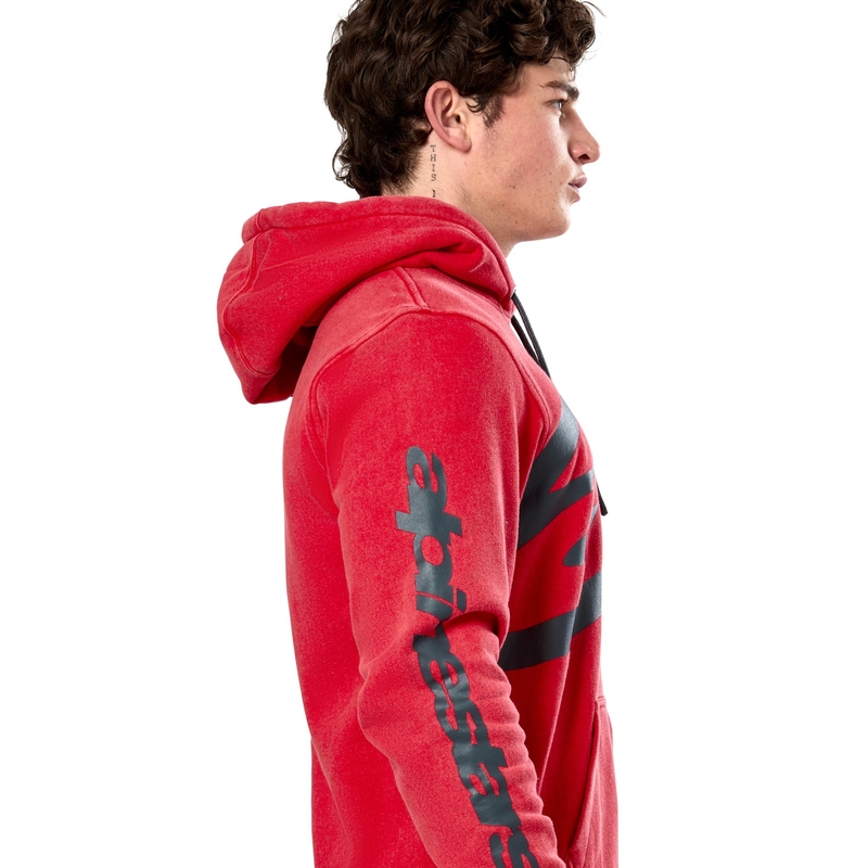 Bluza z kapturem Alpinestars Unbound czerwona